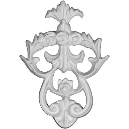 Ekena Millwork 3 3/8"W x 4 1/2"H x 1/2"P Kinsley Onlay ONL03X05X01KI